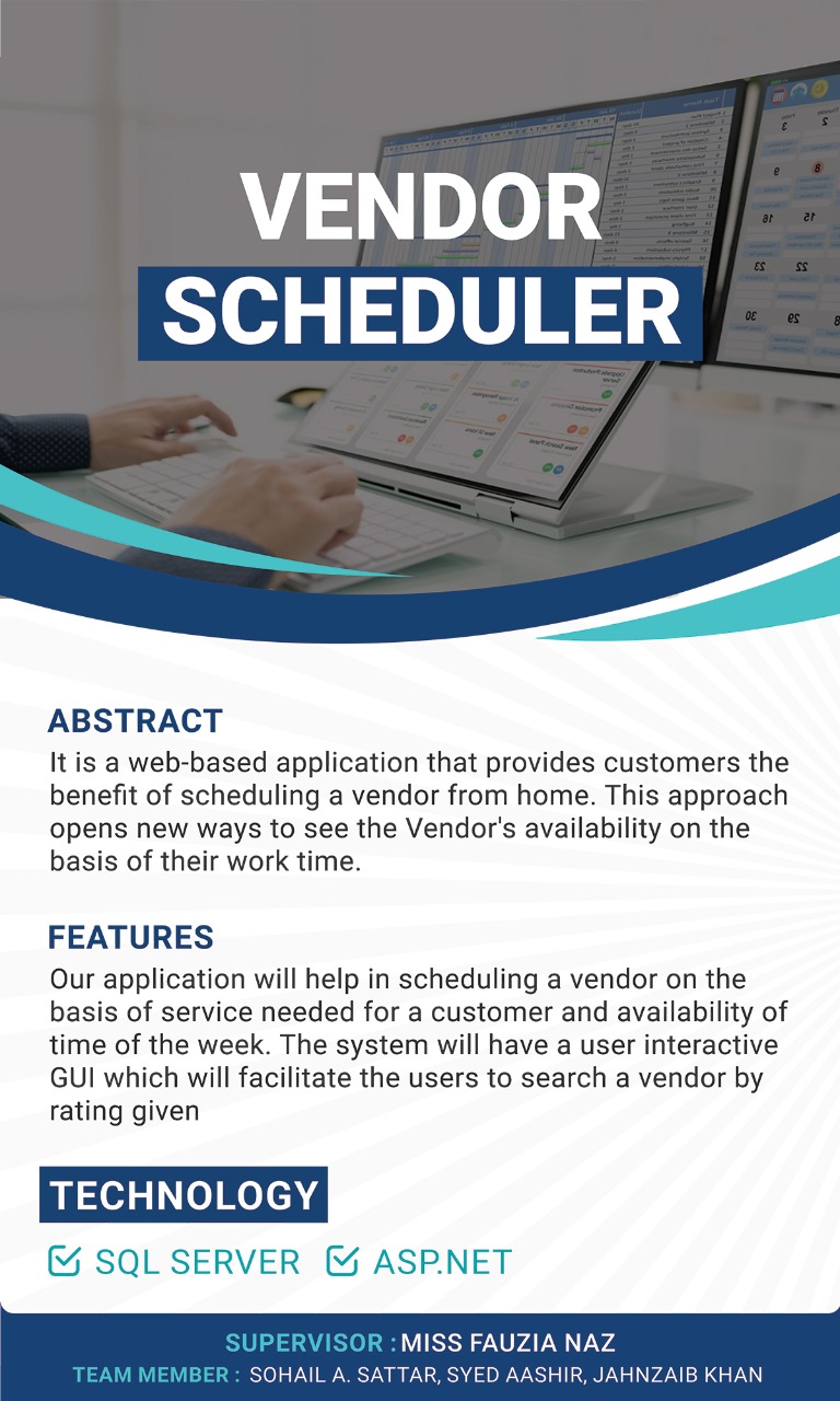 Vendor Scheduler